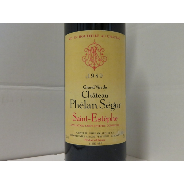 Château  Phelan Segur 1989