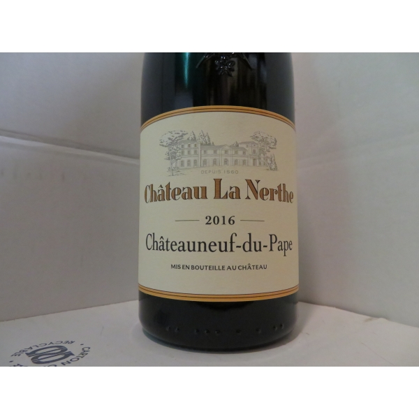 Château la Nerthe Chateauneuf-Du-Pape 2016