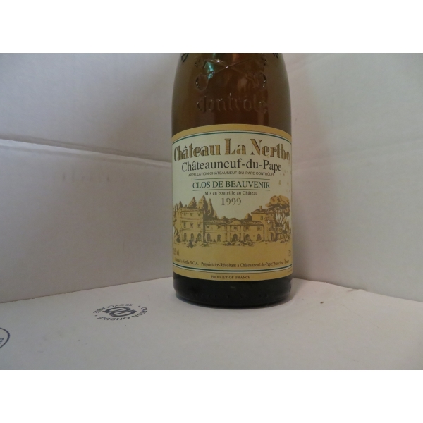 Château la Nerthe Clos De Beauvenir 1999