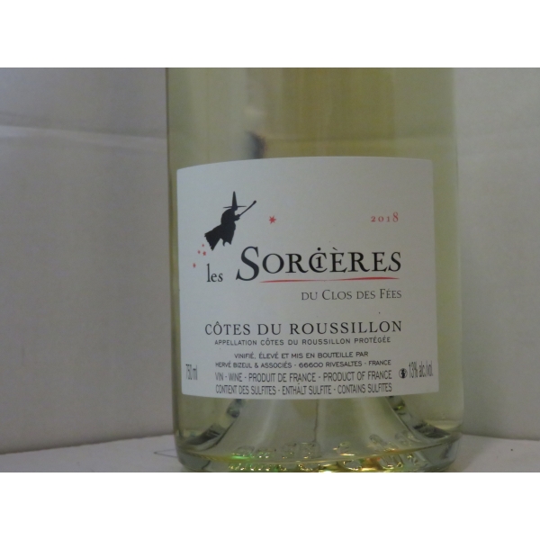 Clos des Fees Les Sorcieres Cotes Du Roussillon Blanc 2018