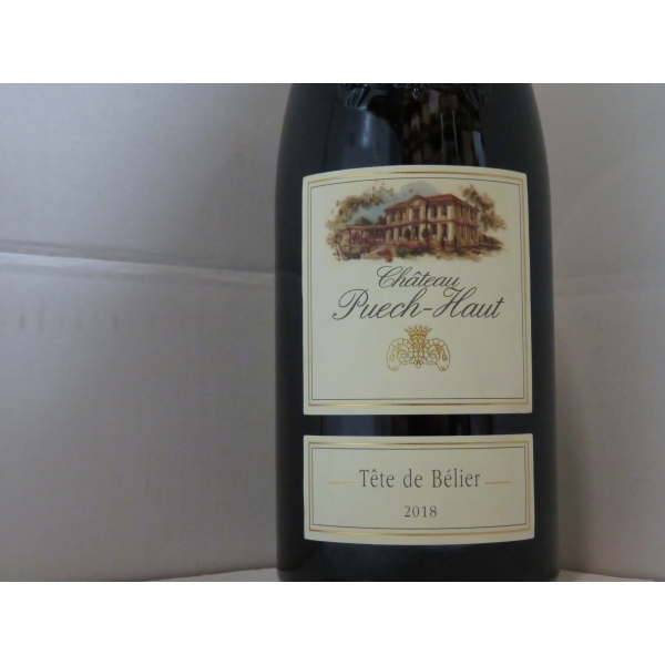 Château  Puech Haut Tete De Belier Blanc 2018
