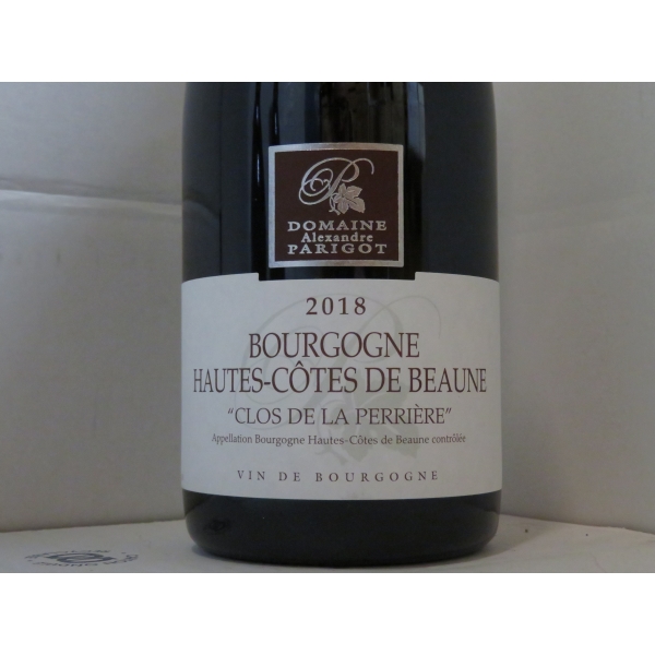 Domaine  Parigot Hautes Cotes De Beaune La Perriere 2018