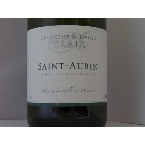 Domaine  Clair Denis St Aubin Blanc 2018