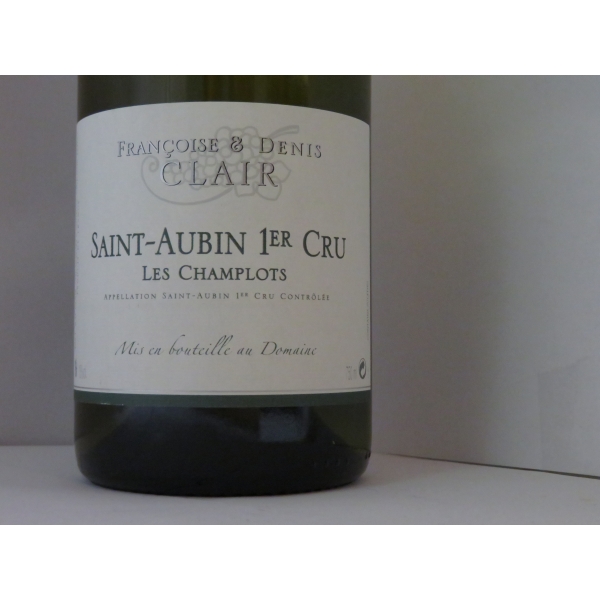 Domaine  Clair Denis St Aubin Les Champlots 1Er Cru 2018