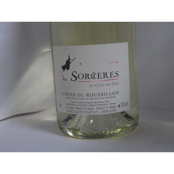 Clos des Fees Les Sorcieres Cotes Du Roussillon Blanc 2019