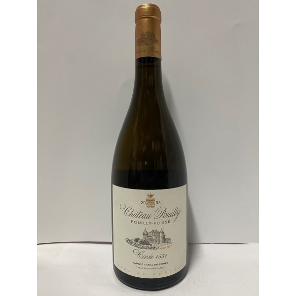 Château de Pouilly - Pouilly Fuisse  Cuvee 1551 Famille Canal Du C 2006
