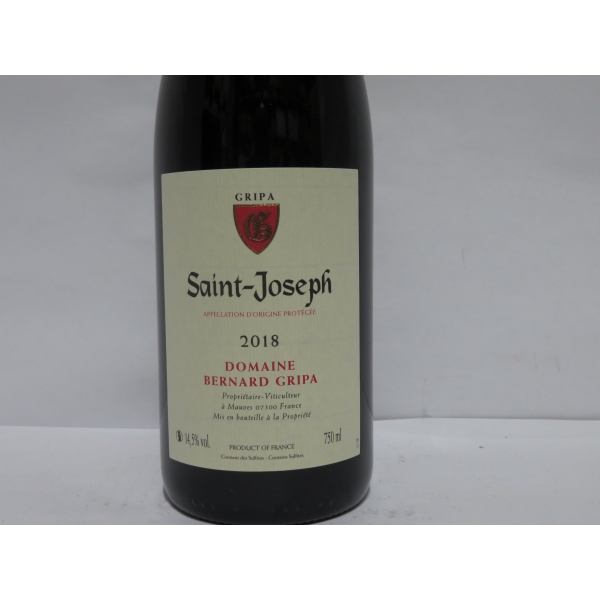 Domaine  Gripa Saint-Joseph Rouge 2018