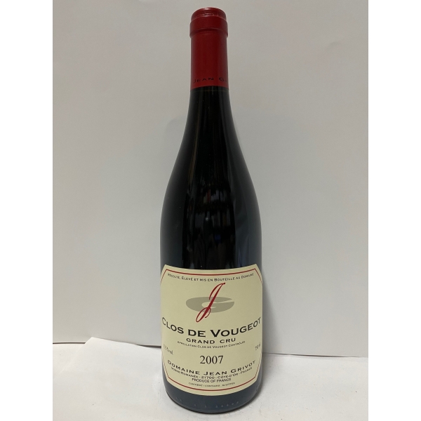 Domaine  Jean Grivot Clos De Vougeot 2007