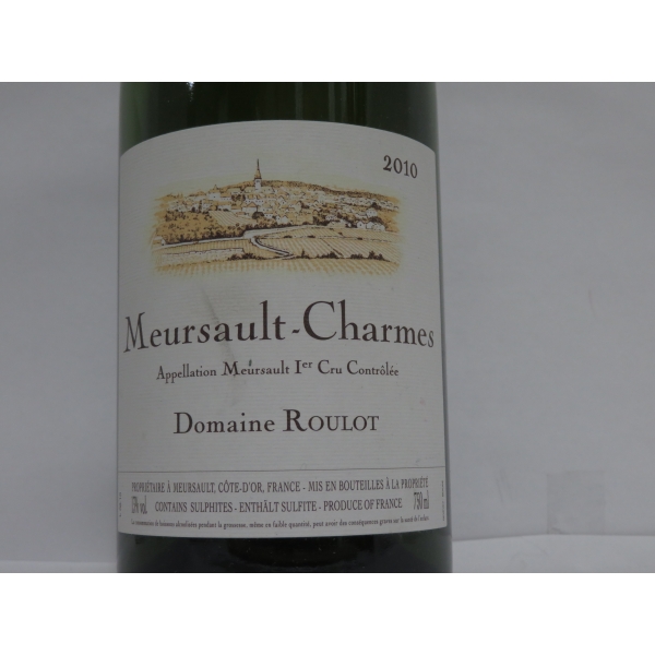 Domaine  Roulot Meursault Blagny Charmes 1Er Cru 2010