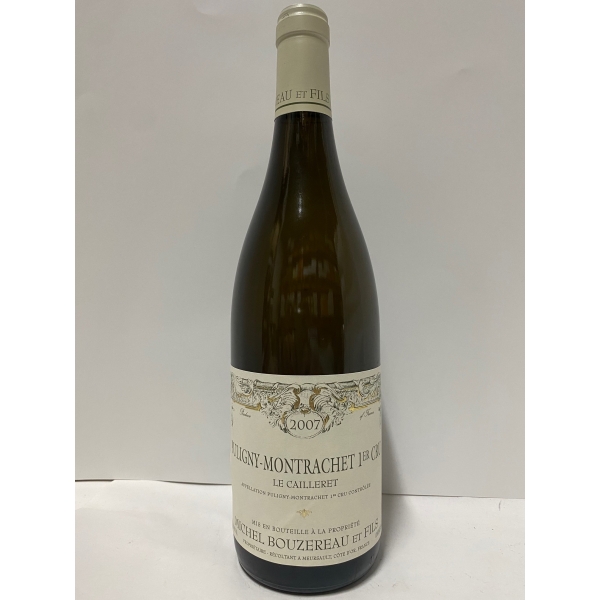 Domaine  Bouzereau Michel & Fils Puligny Montrachet Cailleret 1Er Cru 2007
