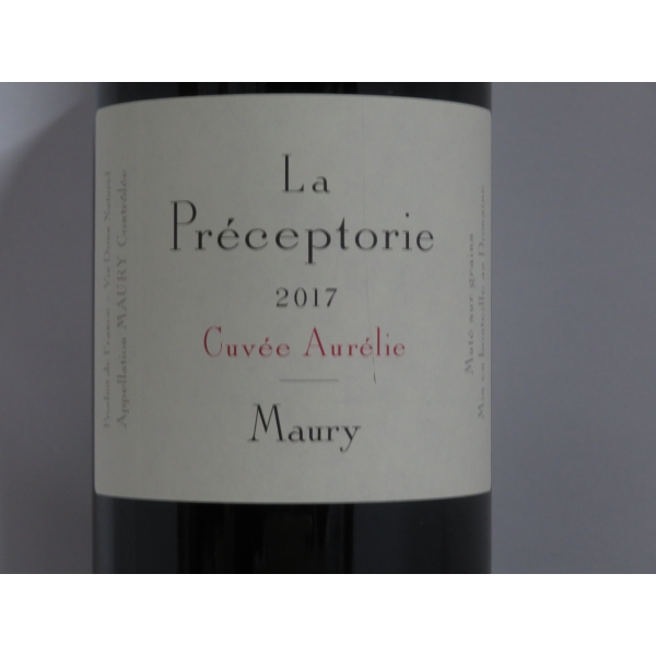 Domaine de la Preceptorie Aurelie Maury 2017