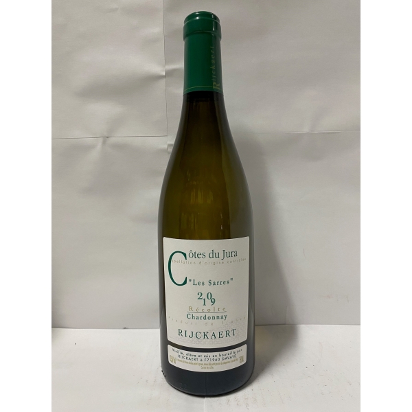 Domaine  Rijckaert Les Sarres Chardonnay Cotes Du Jura 2019