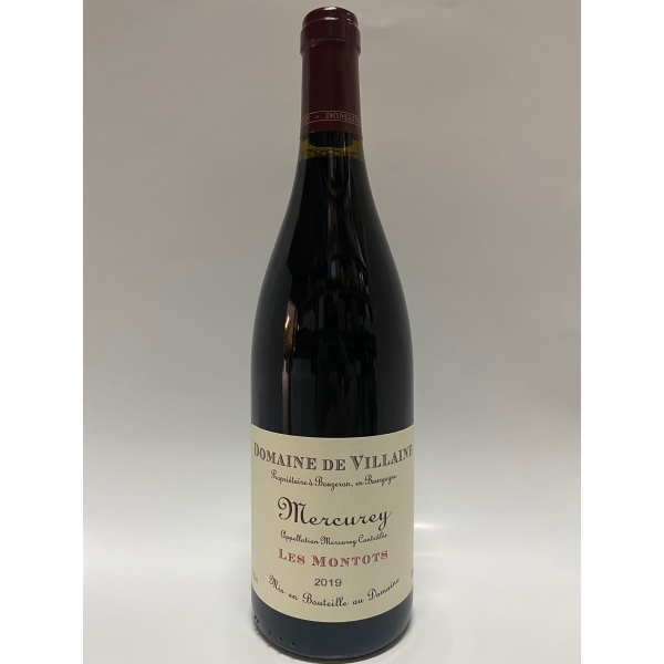 Domaine de Villaine Mercurey Les Montots 2019