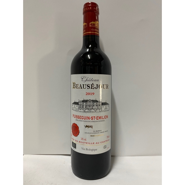 Château  Beausejour Puisseguin Saint Emilion 2019
