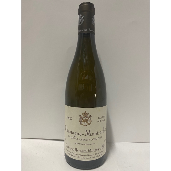 Domaine  Bernard Moreau 1Er Cru Les Grandes Ruchottes 2003
