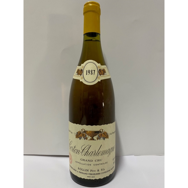 Domaine  Rollin Pere & Fils Corton Charlemagne 1987