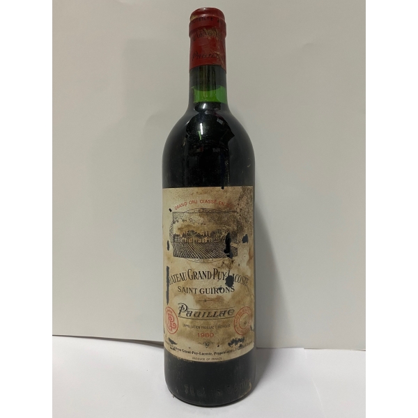 Château  Grand Puy Lacoste 1980