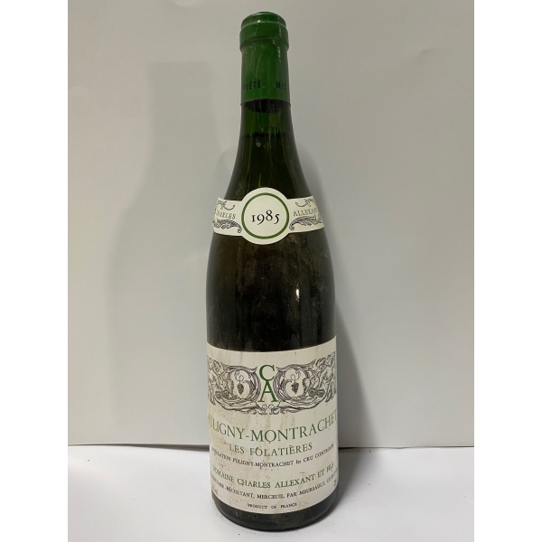 Domaine  Allexant Charles & Fils Les Folatieres 1Er Cru 1985