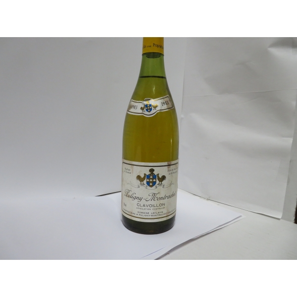 Domaine  Leflaive Clavoillon 1Er Cru Puligny Mon 1983