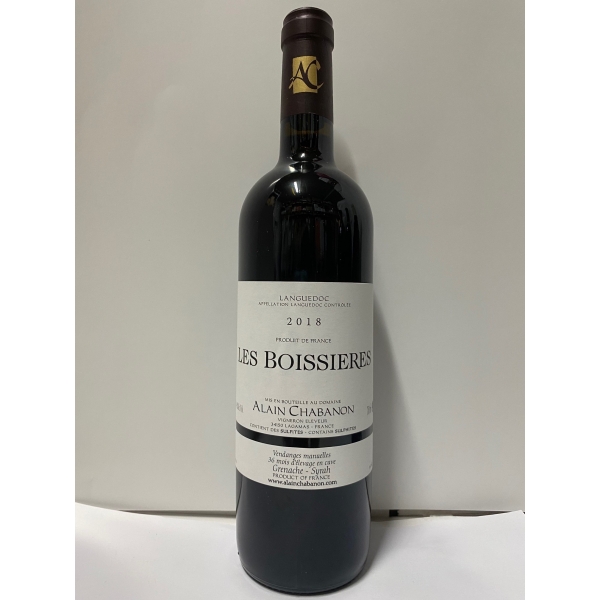 Domaine  Alain Chabanon Les Boissieres 2018