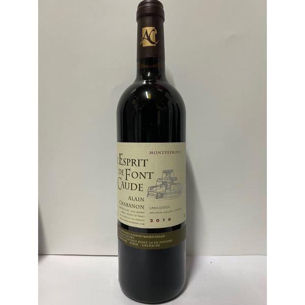 Domaine  Alain Chabanon L'esprit De Font Caude 2016