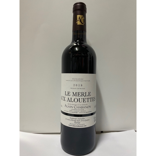 Domaine  Alain Chabanon Le Merle Aux Alouettes 2018