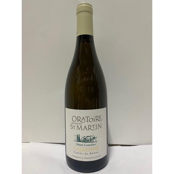 Domaine de l' Oratoire Saint Martin Haut Coustia Cairanne Blanc 2019