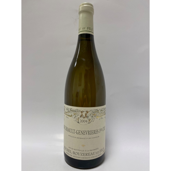 Domaine  Bouzereau Michel & Fils Meursault  Genevrieres 1Er 2004