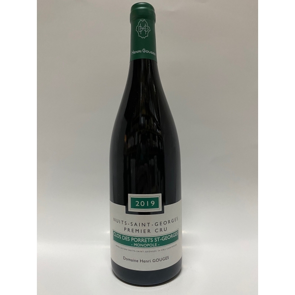 Domaine  Henri Gouges Clos Des Porrets Nuits St Georges 1Er Cru 2019