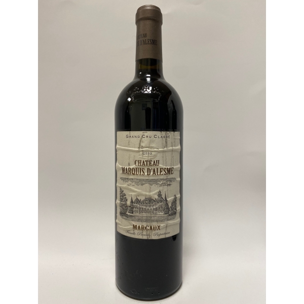 Château  Marquis D'alesme Becker 2009