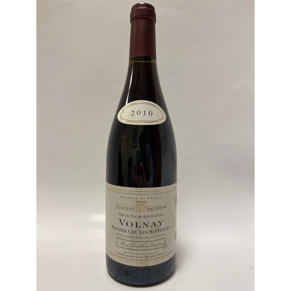 Domaine  Vincent Sauvestre Volnay Santenots 1Er Cru 2010