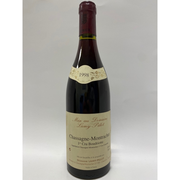 Domaine  Lamy Pillot Chassagne Montrachet 1Er Cru Les Boudr 1998