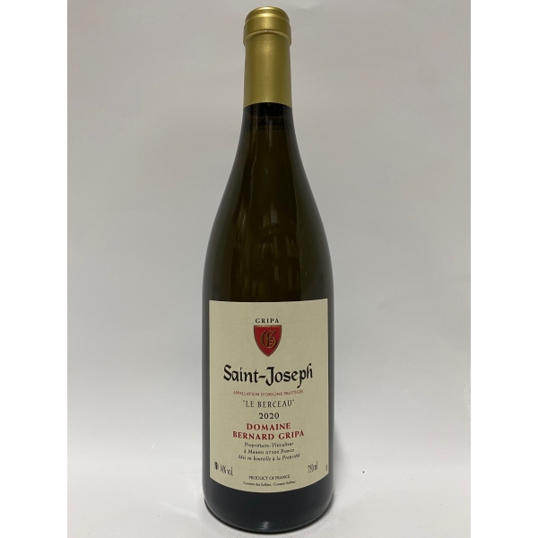 Domaine  Gripa Saint-Joseph  Le Berceau Blanc 2020