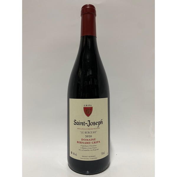 Domaine  Gripa Saint-Joseph  Le Berceau Rouge 2020