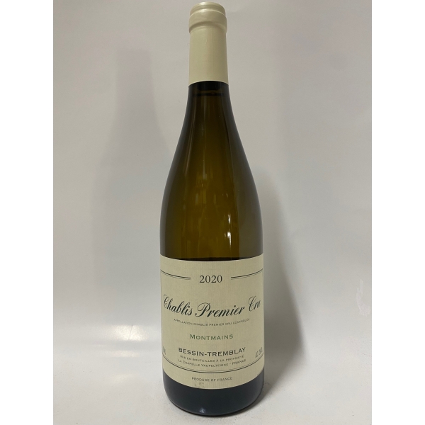 Domaine  Jean-Claude Bessin Tremblay Chablis Montmains Premier Cru 2020
