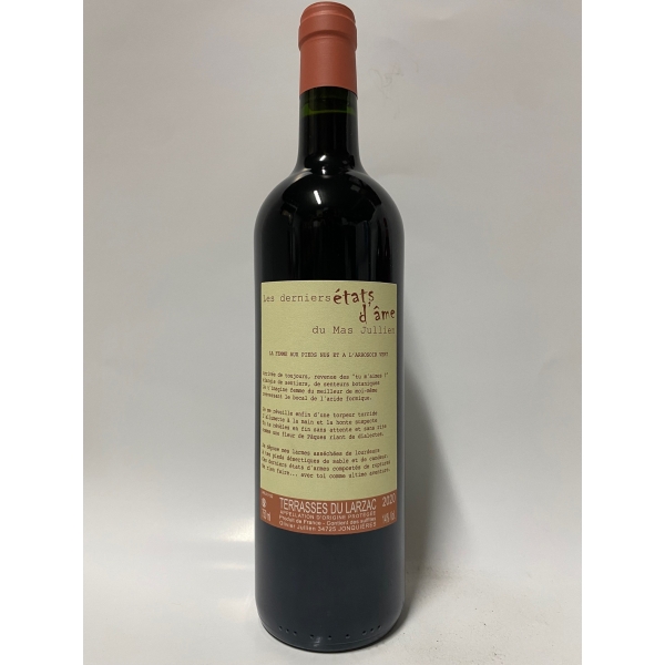 Domaine  Mas Jullien Toi Et Moi Les Derniers Etats D'ame 2020