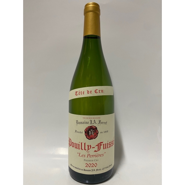 Domaine  J.a Ferret  Pouilly Fuisse Tete De Cru Les Perrieres 2020