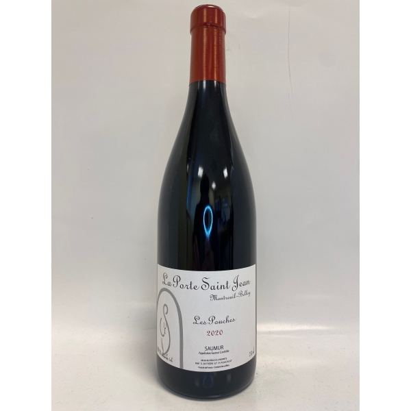 Domaine la Porte St Jean Les Pouches Saumur Rouge 2020