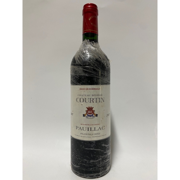 Château  Behere Courtin 2007