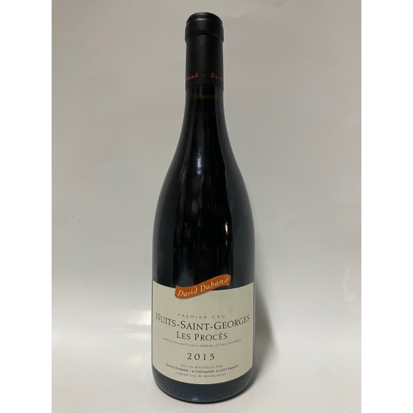 Domaine  David Duband Nuits Saint Georges Les Proces Premier Cru 2013