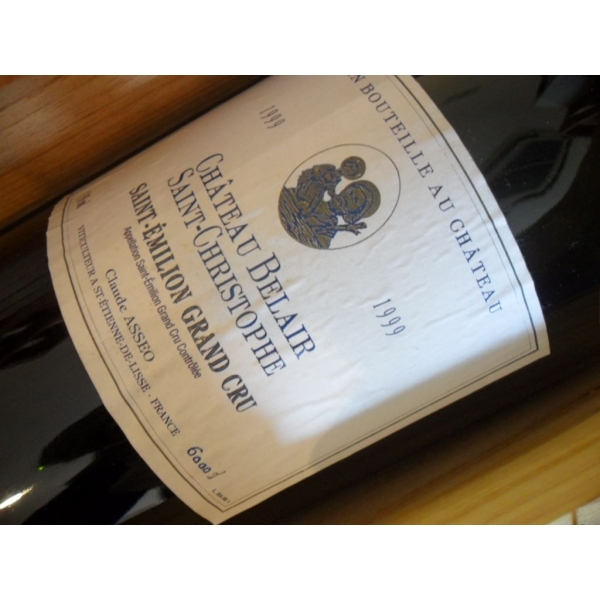 Château  Belair St Christophe 1999