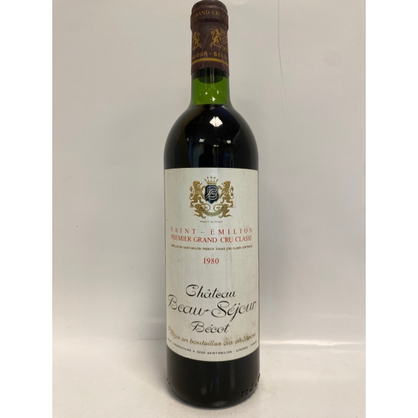 Château  Beau-Sejour Becot 1Er Grand Cru Classe 1980