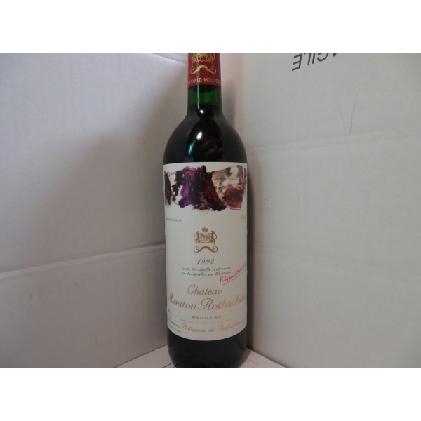 Château  Mouton Rothschild Pauillac 1Er Grand Cru Classe 1992