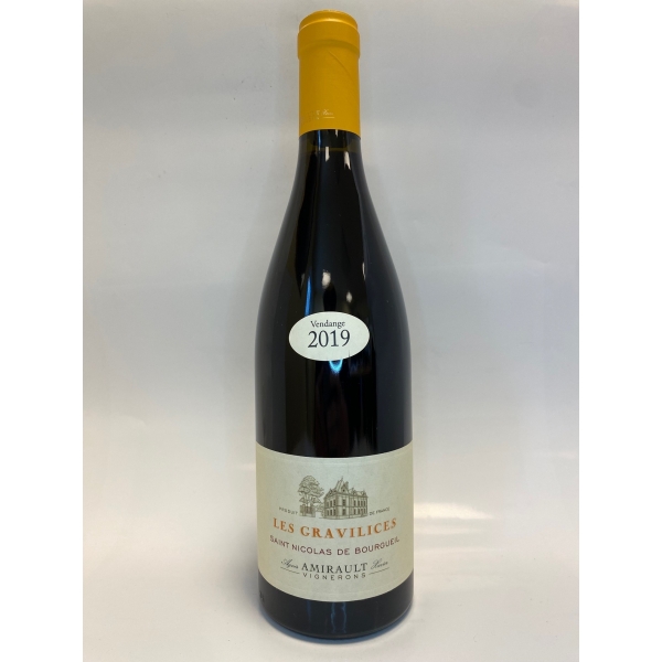 Domaine  Amirault Les Gravilices  Saint Nicolas De Bourgueil 2019