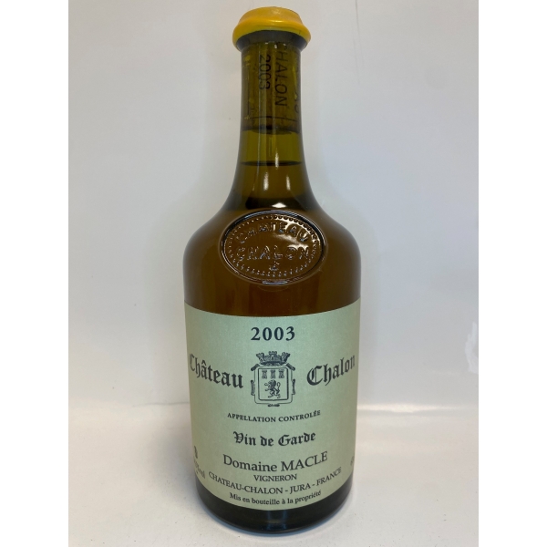 Domaine  Macle Jean  Chateau Chalon 2003