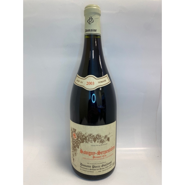 Domaine  Pierre Guillemot Savigny Aux Serpentieres Premier Cru 2003