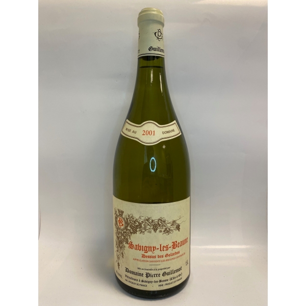 Domaine  Pierre Guillemot Dessus Les Gollardes Savigny-Les-Beaune 2001