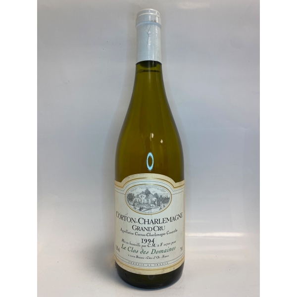 les Caves De Marey Corton-Charlemagne Le Clos Des Domaines 1994