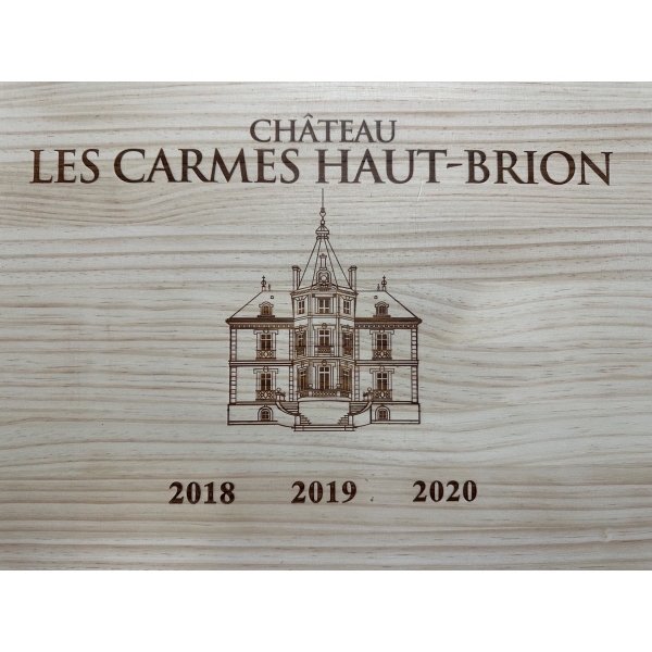 Château les Carmes Haut Brion Caisse Prestige 6Blles 2018/2019/2020