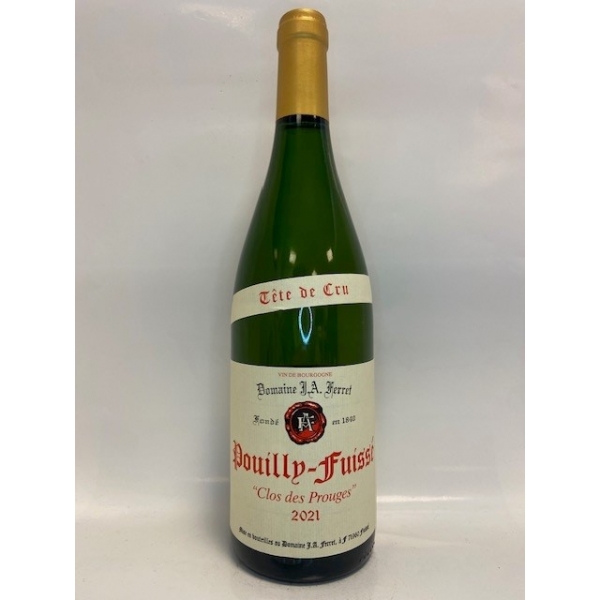 Domaine  J.a Ferret Pouilly Fuisse Clos Des Prouges 2021